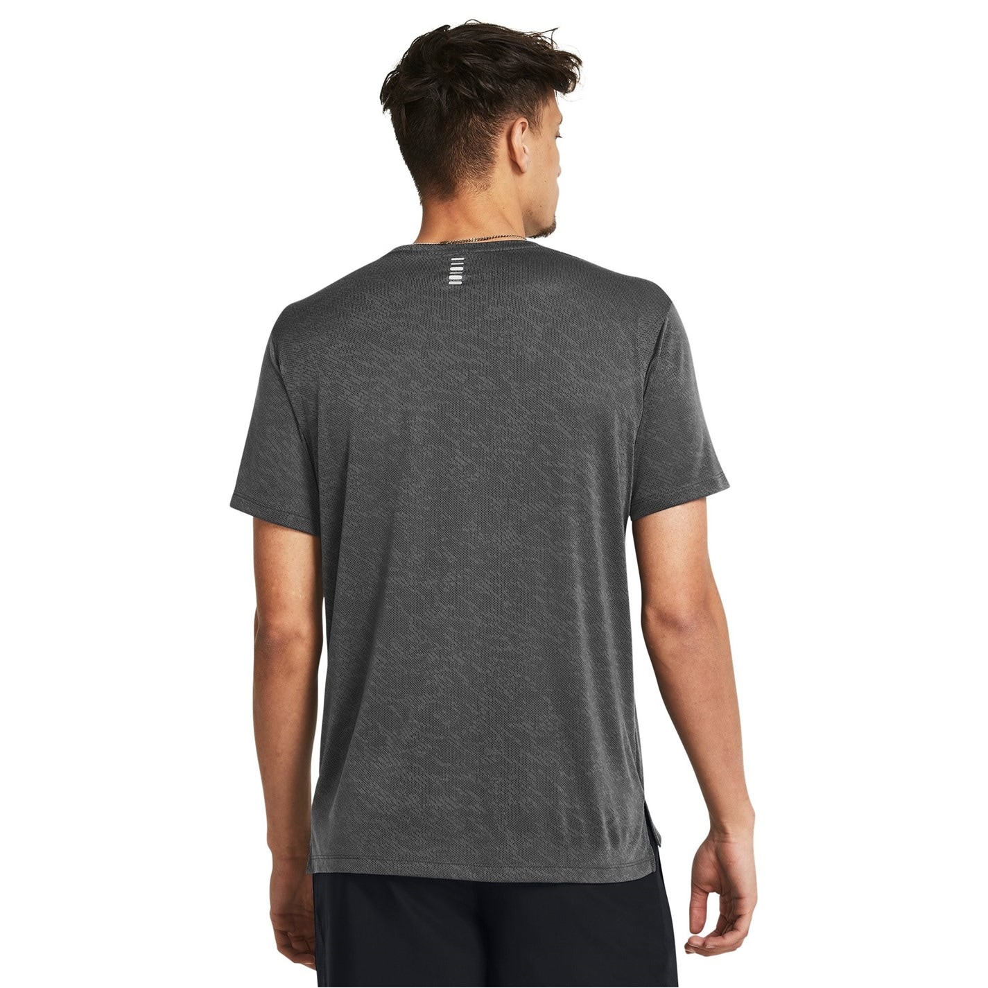Tričko Under Armour CASTLEROCK REFL 1599991 Men's Launch Short-Sleeve Performance Gym Top - 3