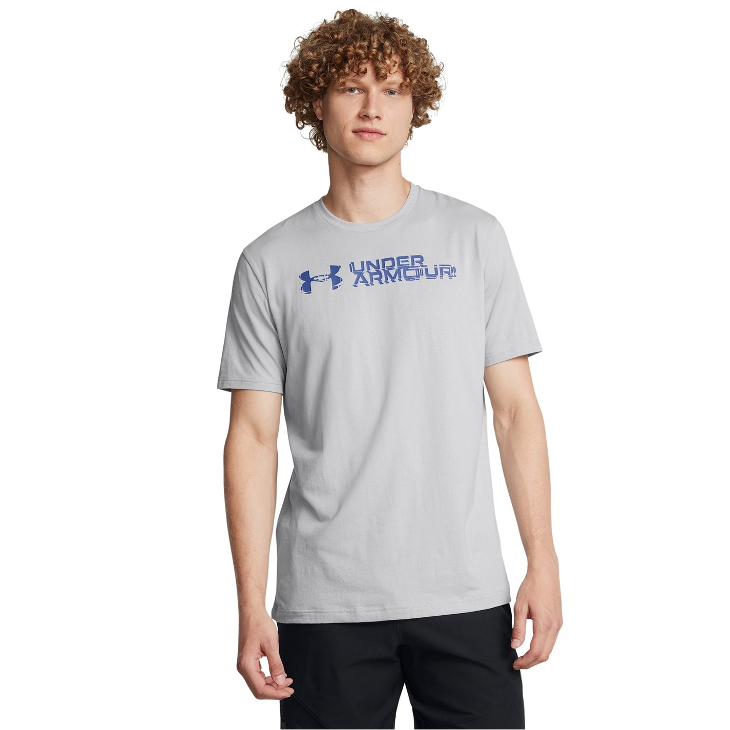 Tričko Under Armour MOD GRAY TECH B 8264736 Men's SLICED Short-Sleeve Performance Gym Top - 2