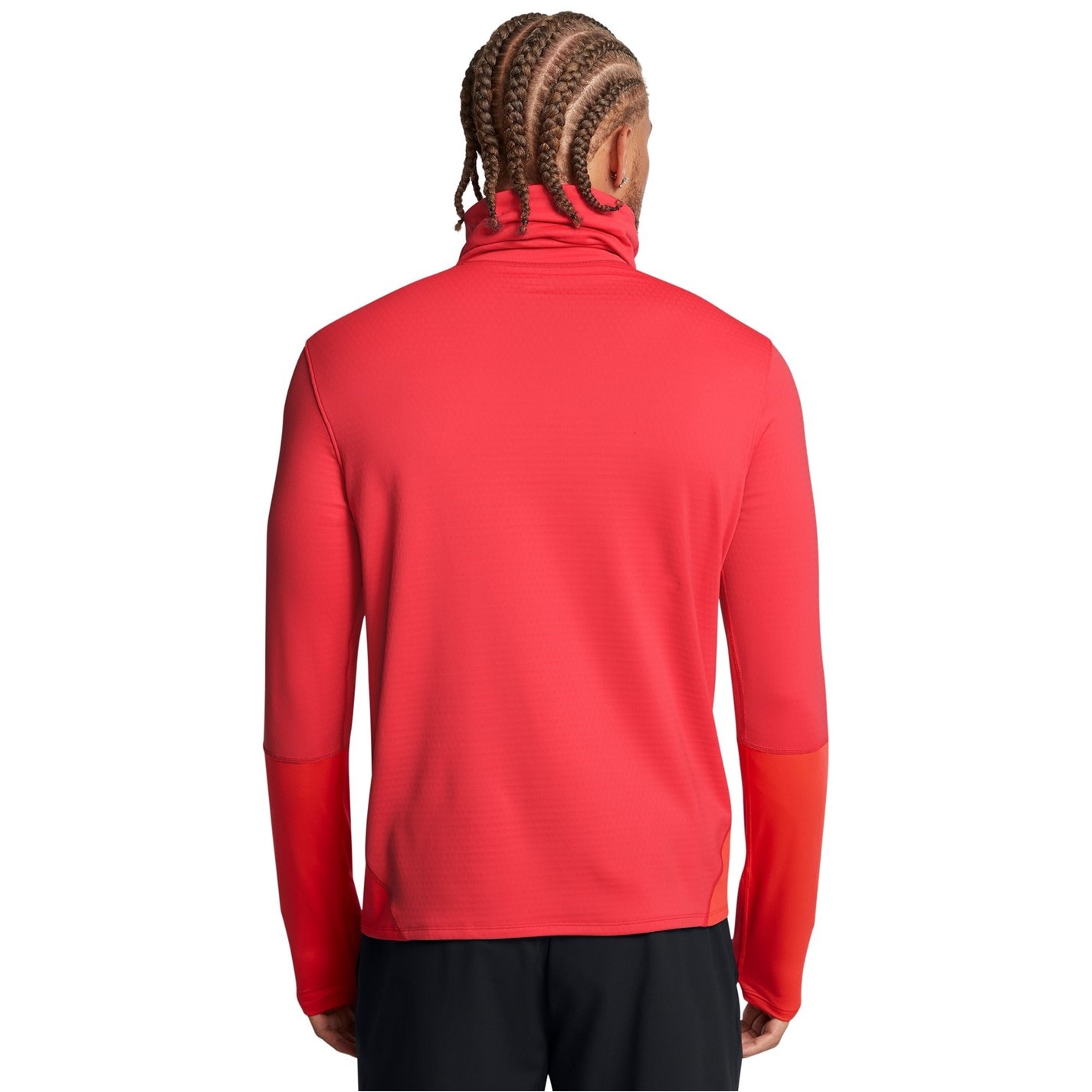 Under Armour Red 320770 Men's Vanish Funnel Long-Sleeve Performance Gym Top - 4