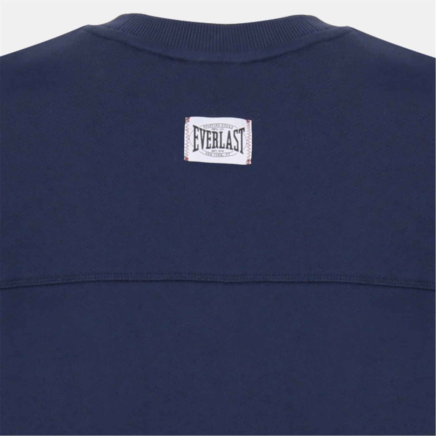 Mikina Everlast Navy 9563147 Men's Cotton Sleeveless Oversized Fit Crew Sweatshirt - 3