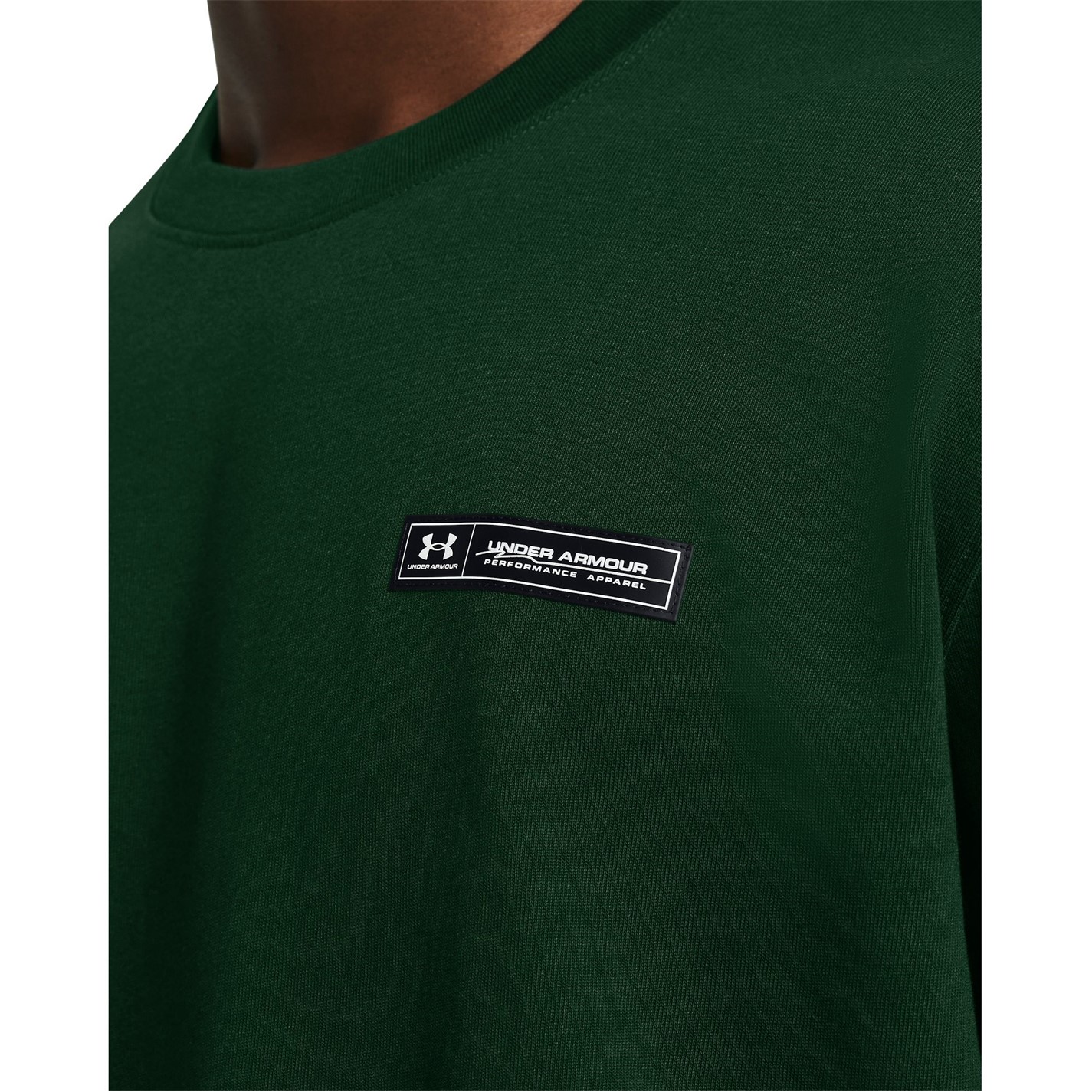 Under Armour Green 6195567 Men's Heavyweight Short-Sleeve Performance Gym Top - 5
