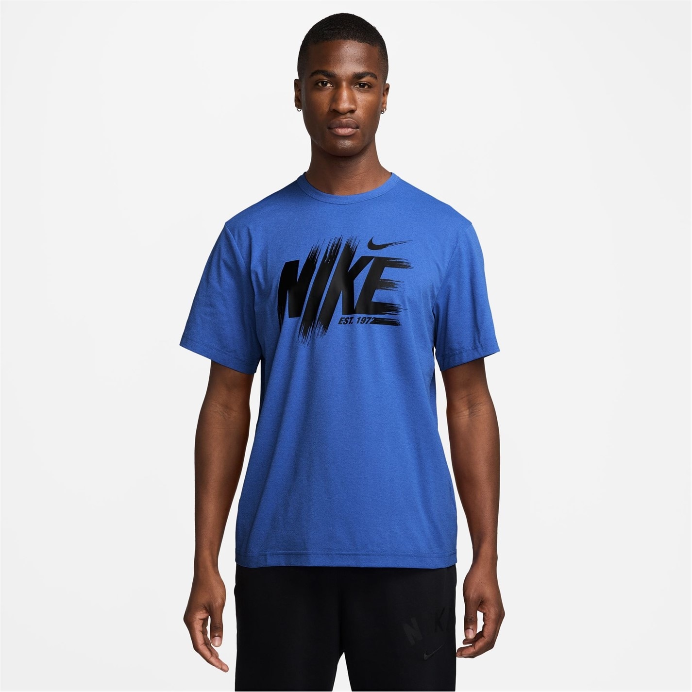 Tričko Nike Puma Navy 3597912 Men's Hyverse UV Short Sleeve Performance T-Shirt - 1