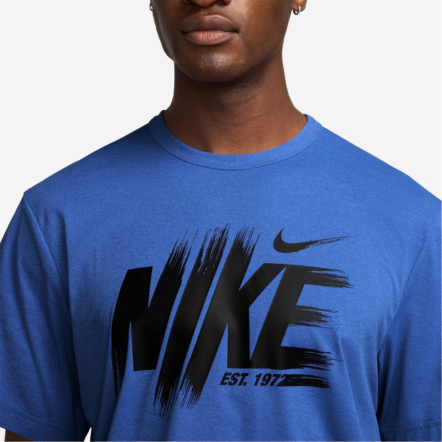 Tričko Nike Puma Navy 3597912 Men's Hyverse UV Short Sleeve Performance T-Shirt - 3
