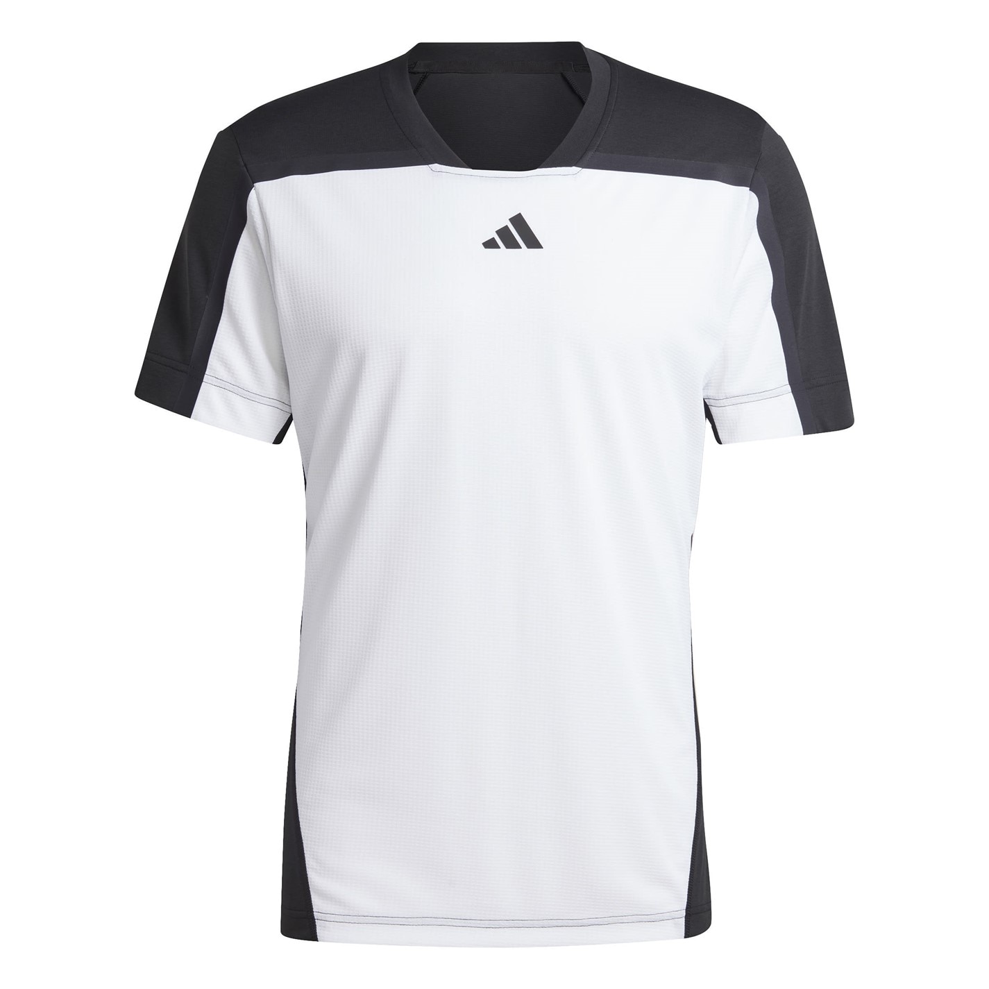 adidas White 499741 Men's Long Sleeve Performance Gym Top - 1