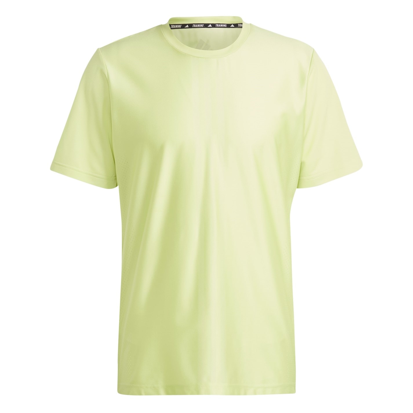 Tričko adidas Pulse Lime 4155548 HIIT Workout 3-Stripes T-Shirt Mens - 1