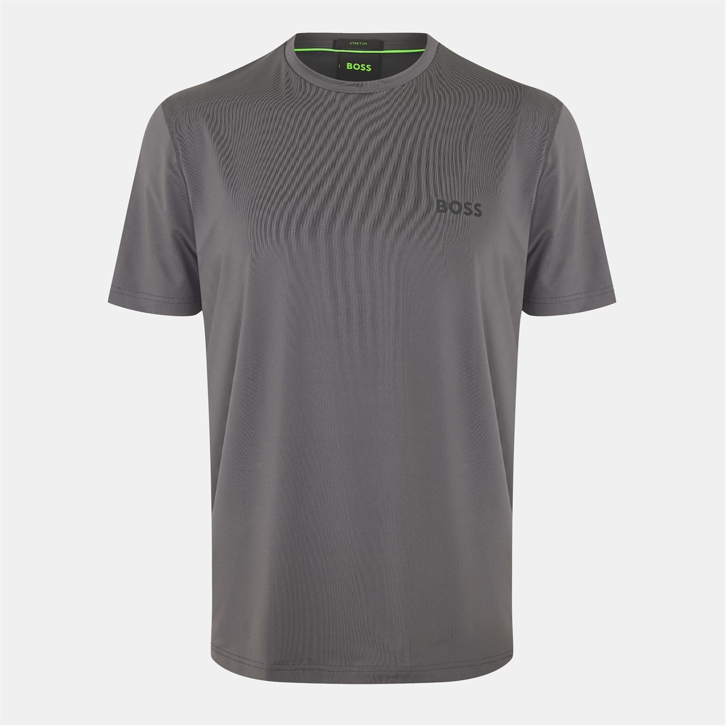 Tričko Boss Grey 7407540 Mens BOSS GREEN Short Sleeve Performance Gym Top - Tech Cotton - 1