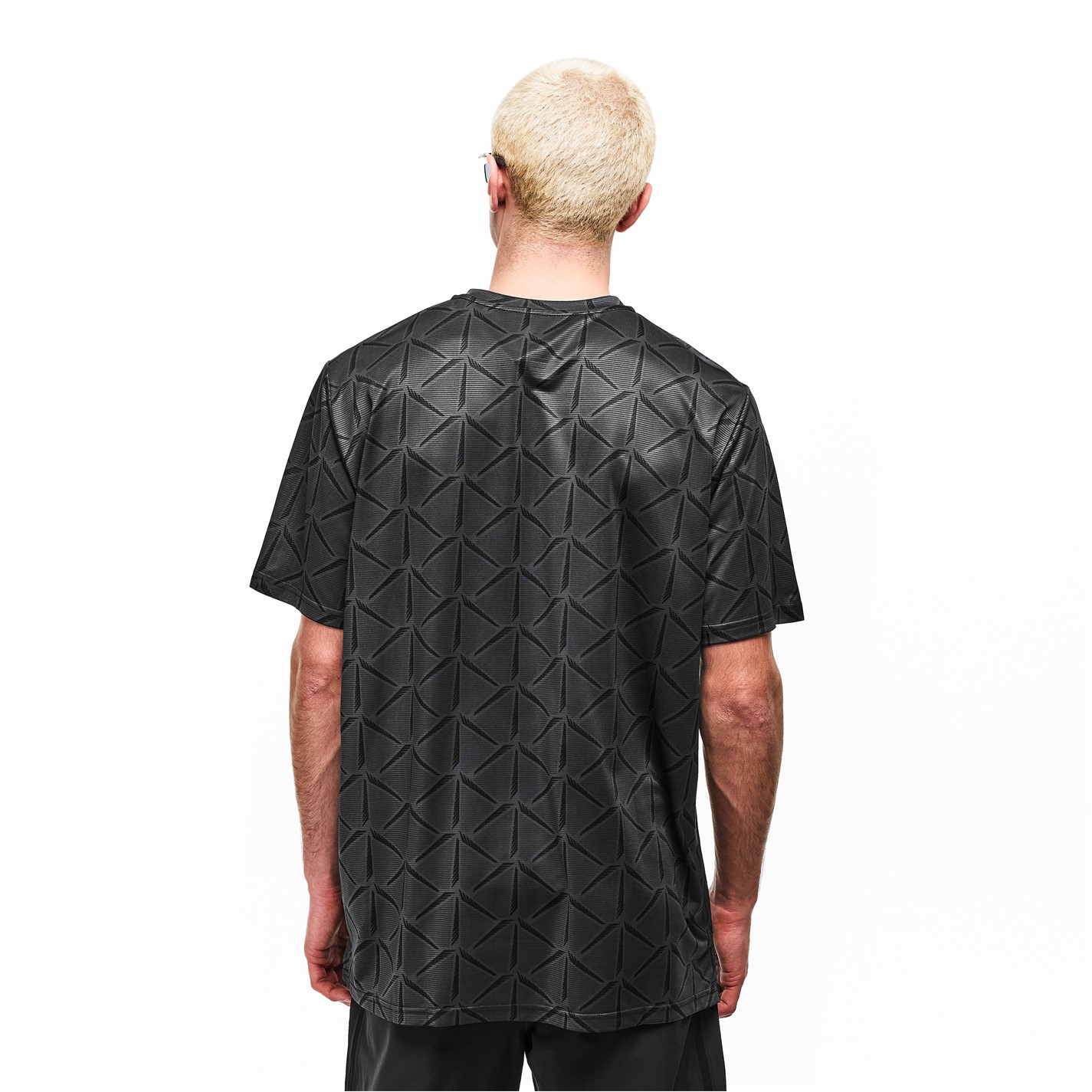 New Balance Black 5229897 Men's Short Sleeve Performance Gym Top - 4