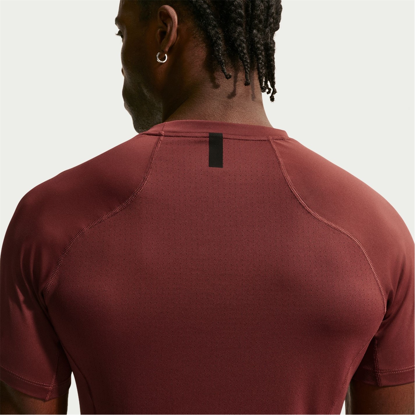 Nike Dark Team Red 3569545 Pro Training Dri-FIT Short Sleeve Top Mens - 2