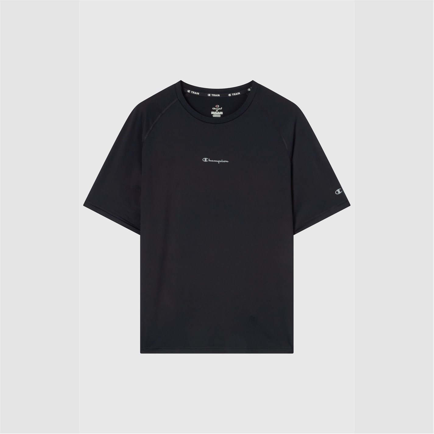 Champion Black 723059 Men's Short Sleeve Performance Gym Top - 1