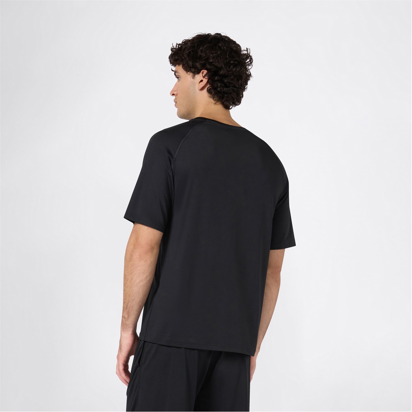 Champion Black 723059 Men's Short Sleeve Performance Gym Top - 3