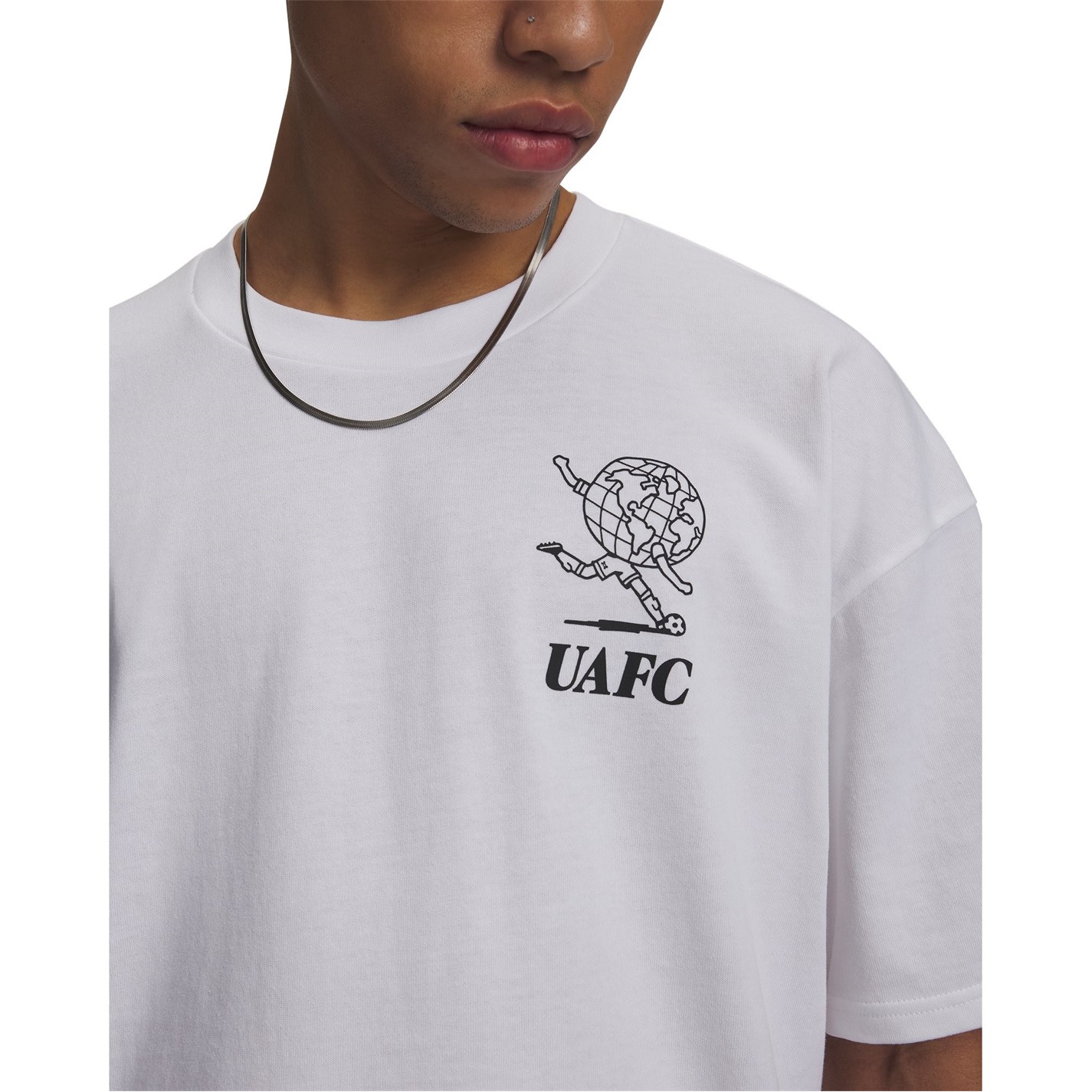 Under Armour White 6263727 Men's Short Sleeve Performance Gym Top - 3