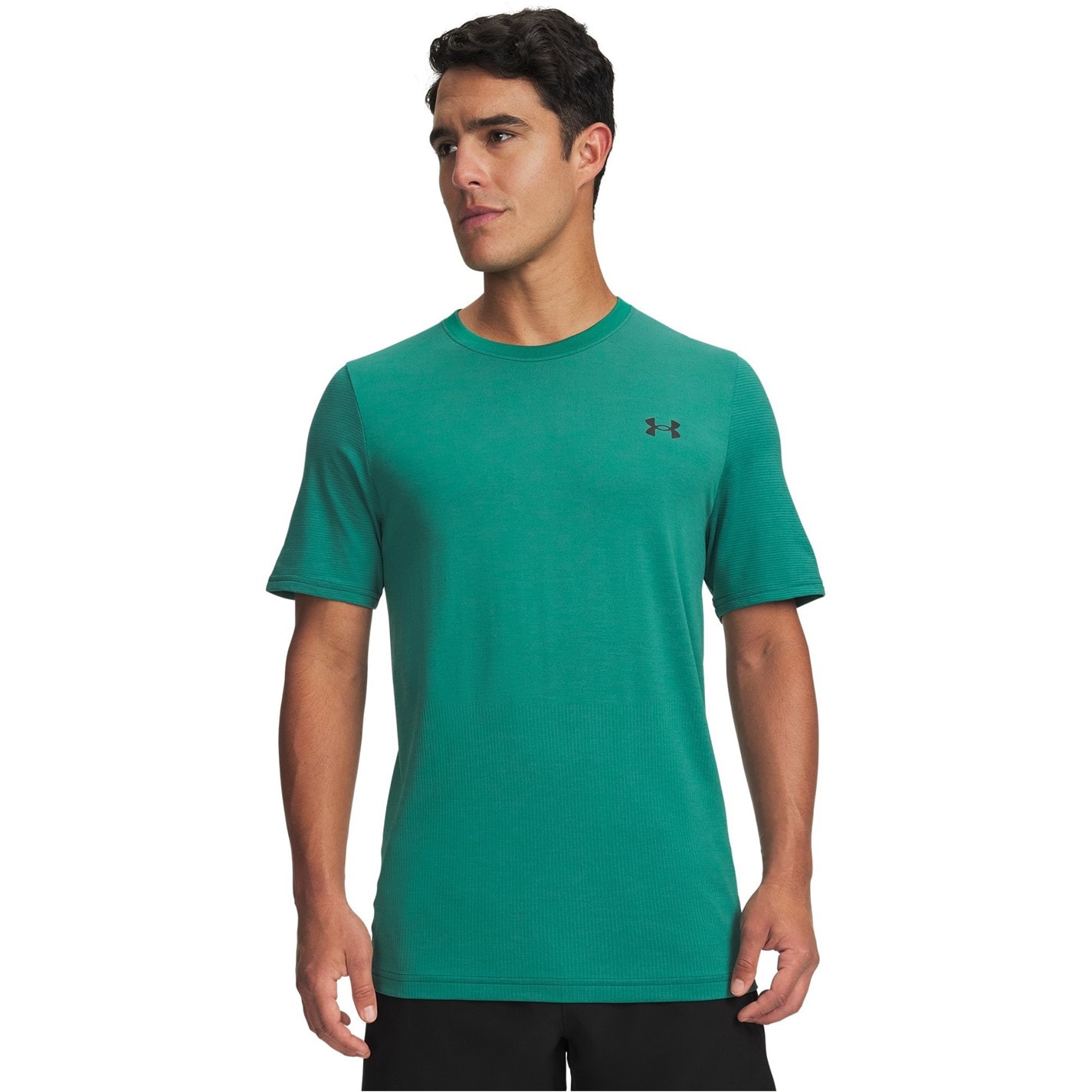 Under Armour Green 8300213 Men's VanishE Seamless Short Sleeve Performance Gym Top - 1