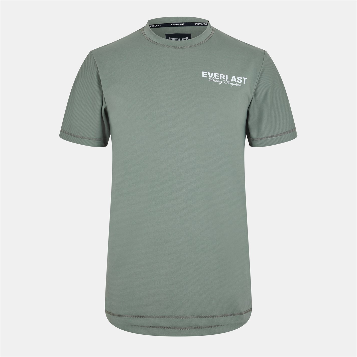 Everlast Khaki 7709778 Stripe Poly T-Shirts Mens - 1