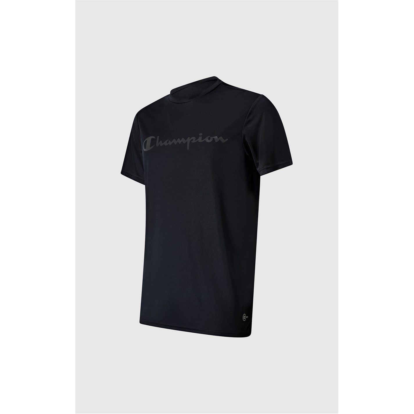 Champion Black 7487856 Men's Short Sleeve Performance Gym Top - 4