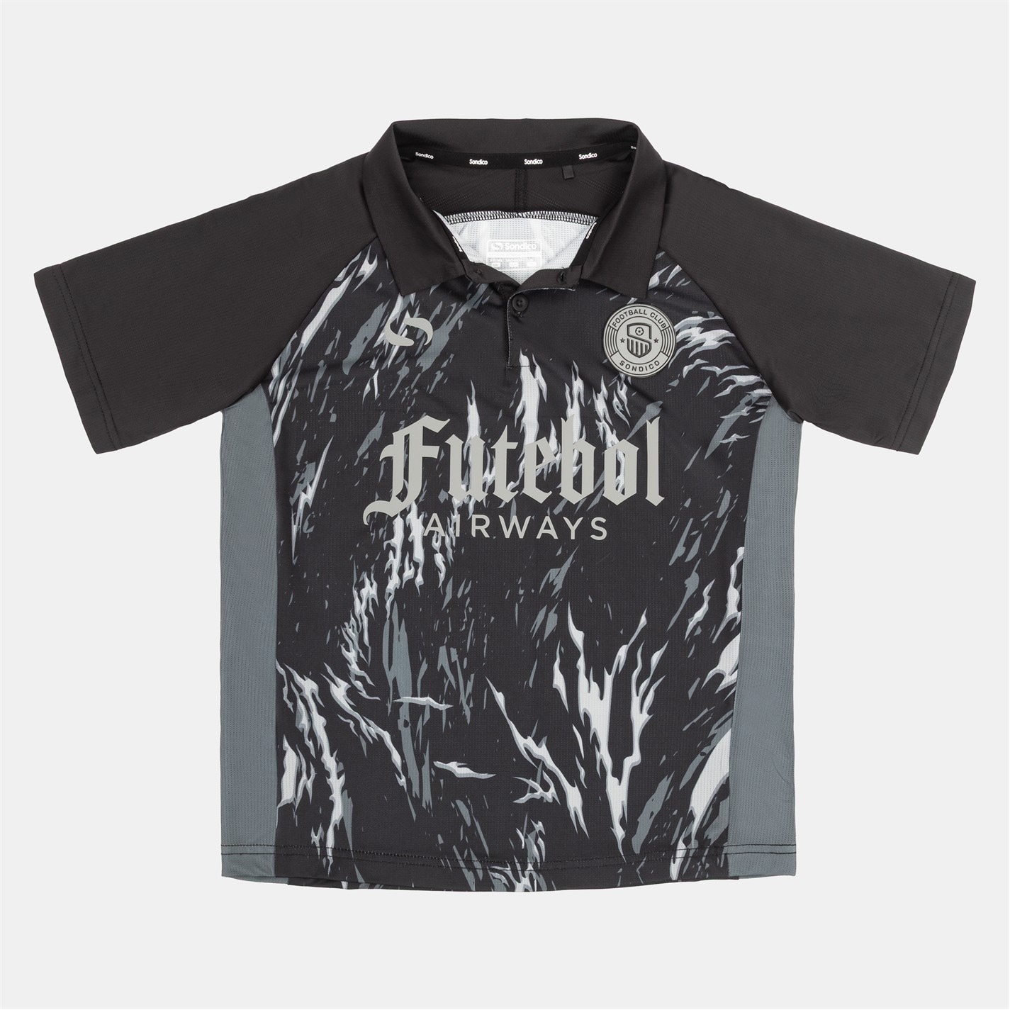 Tričko Sondico Black 5787137 Team Polo Junior - 1
