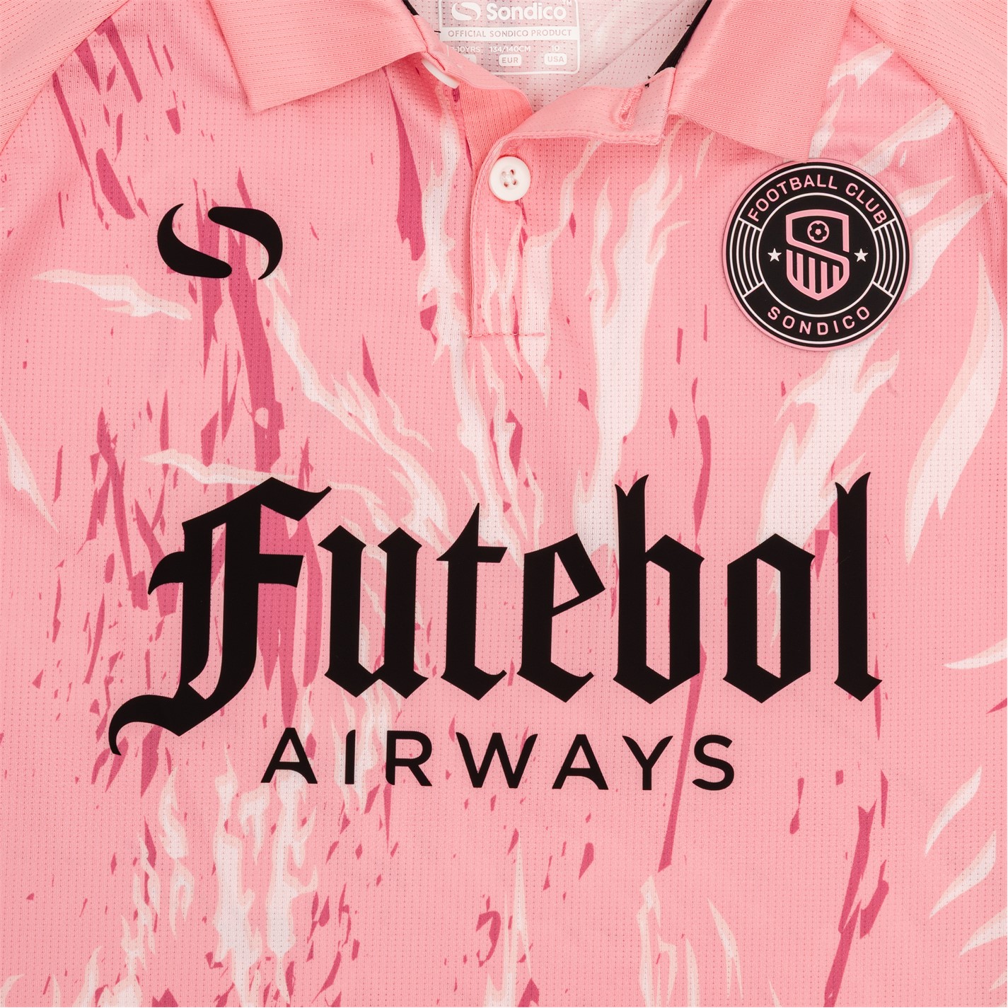 Tričko Sondico Pink 1176840 Team Polo Junior - 3