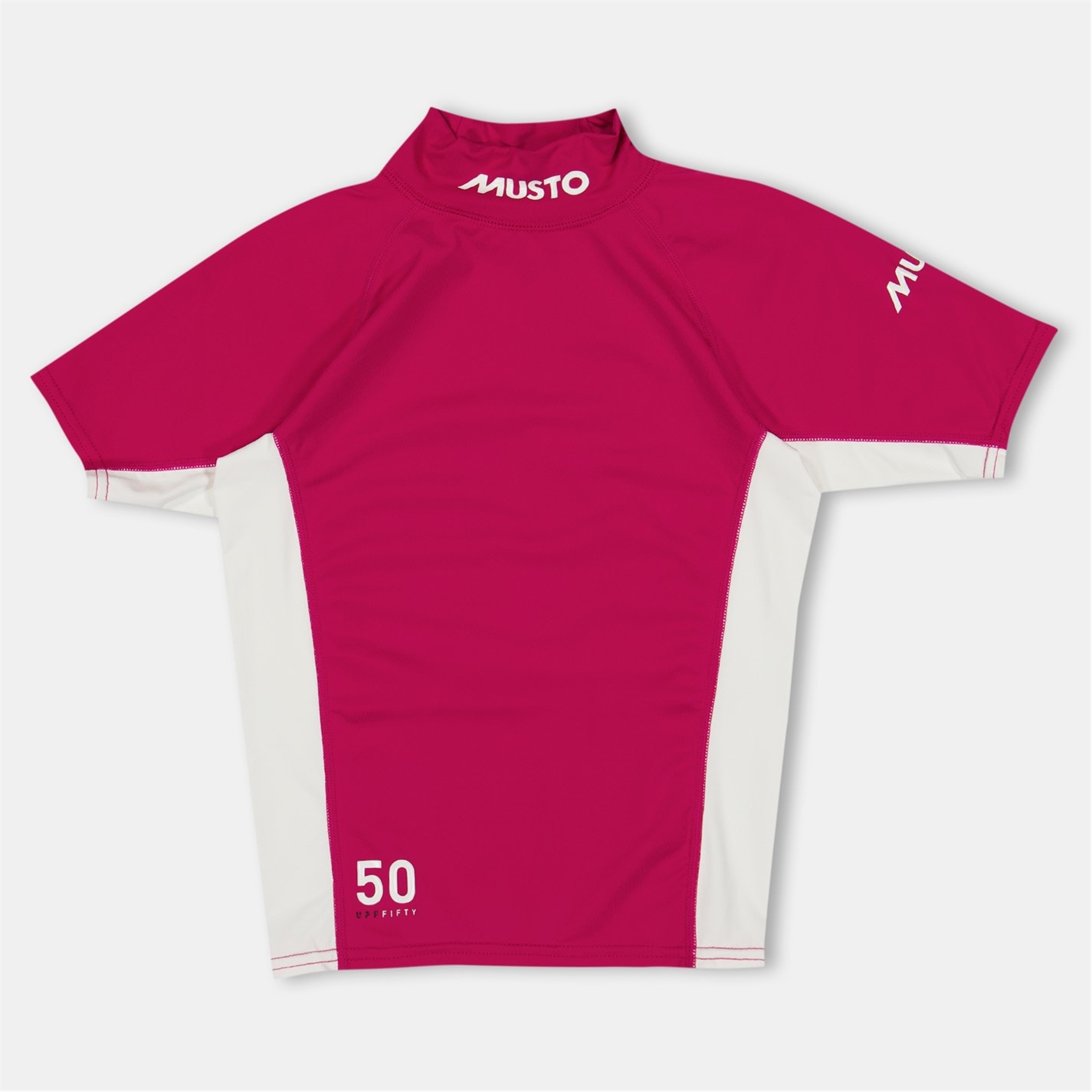 Tričko Musto Pink 3110797 Youth Champ Sunblock Ss Rash Gd Juniors - 1