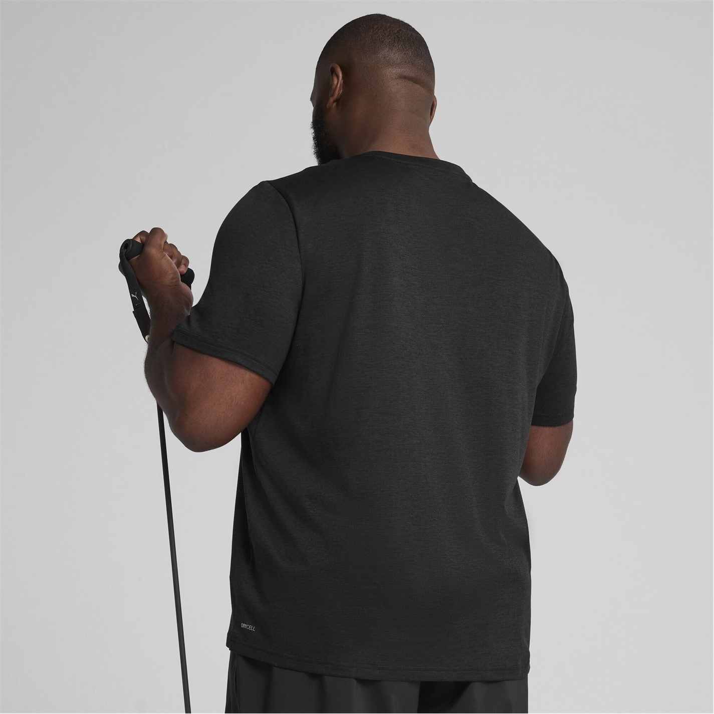Puma Black 5511989 Men's TAD Short Sleeve Performance Gym Top - 5