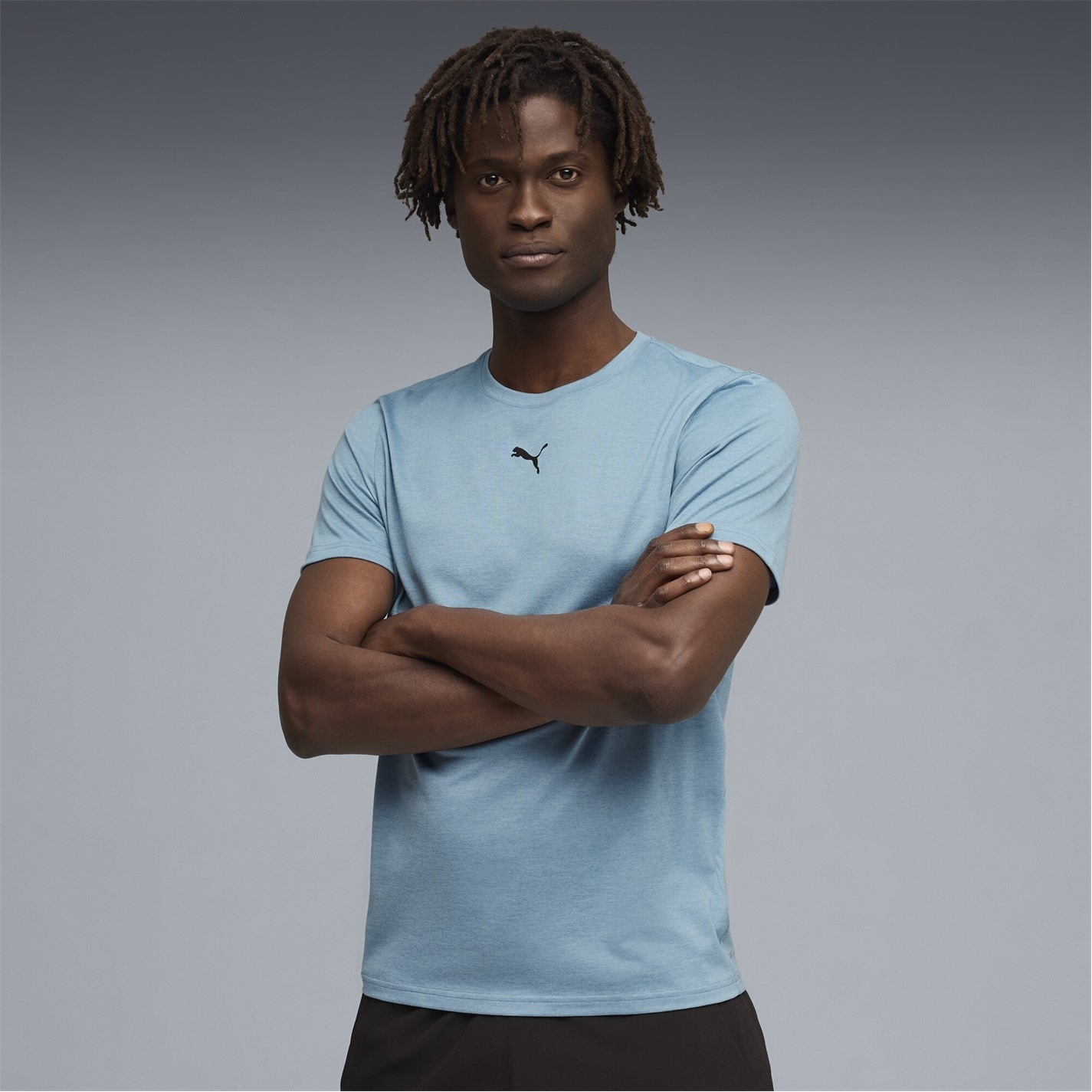 Puma Balticseablu 1100085 Men's TAD Short Sleeve Performance Gym Top - 3