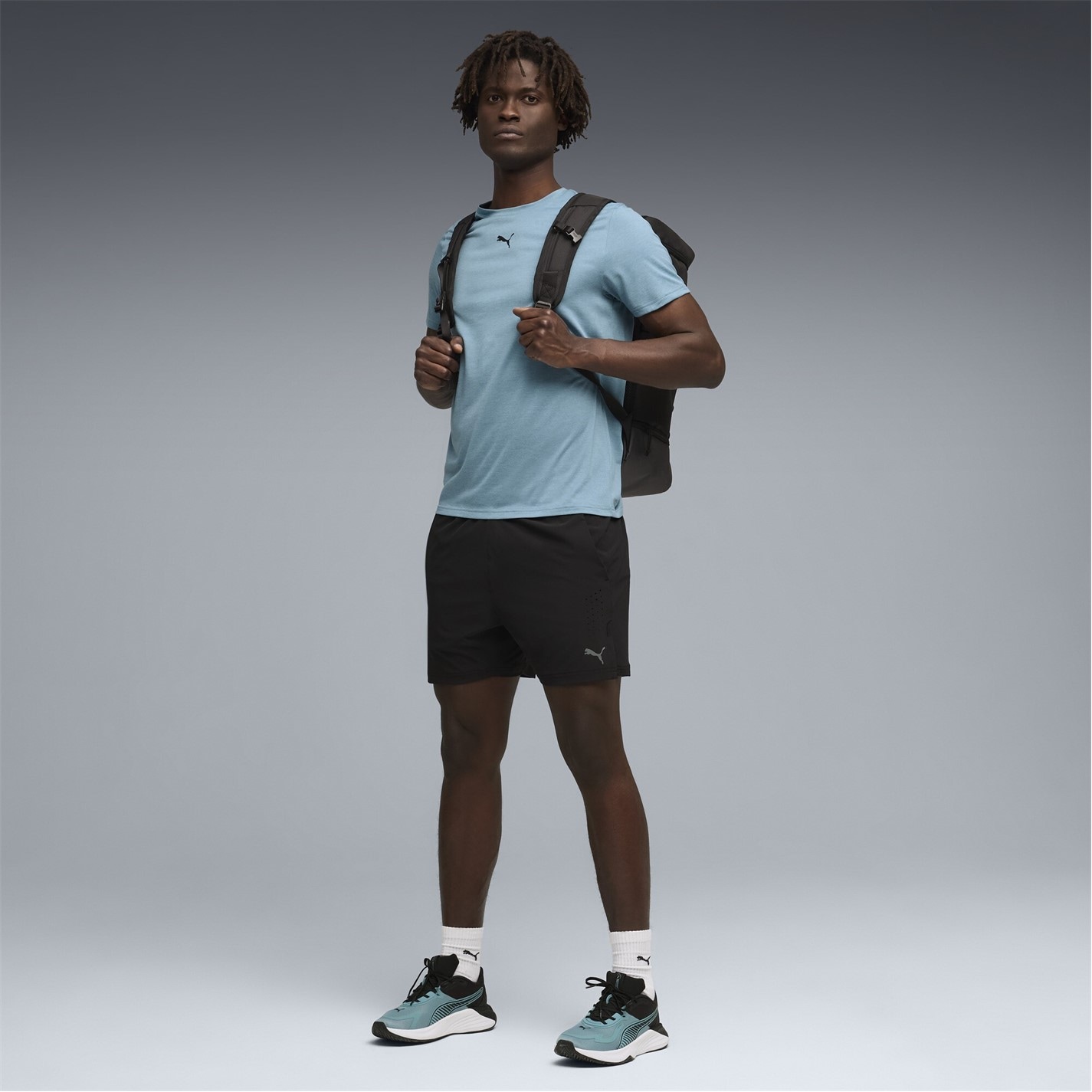 Puma Balticseablu 1100085 Men's TAD Short Sleeve Performance Gym Top - 5