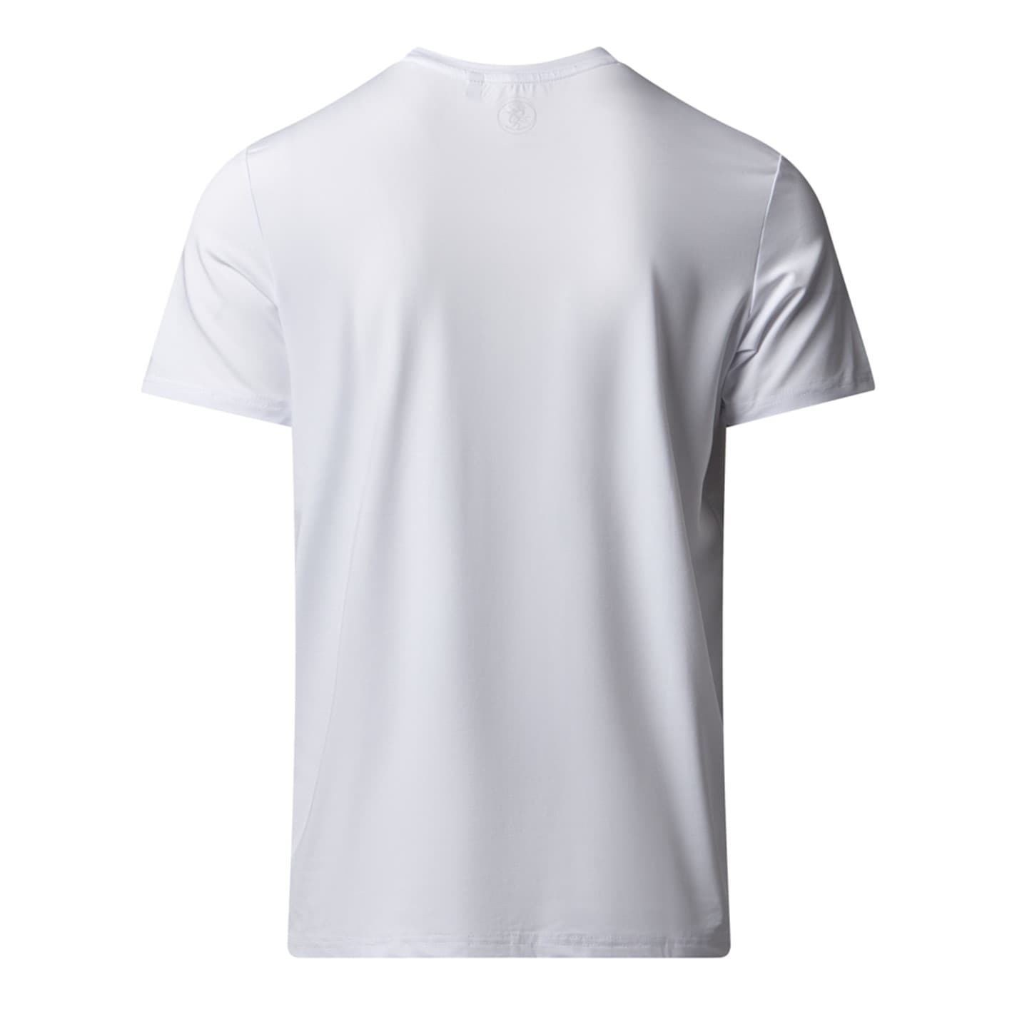 Gym King White 4691437 Gym King Victory Performance Poly Tee - White - 2