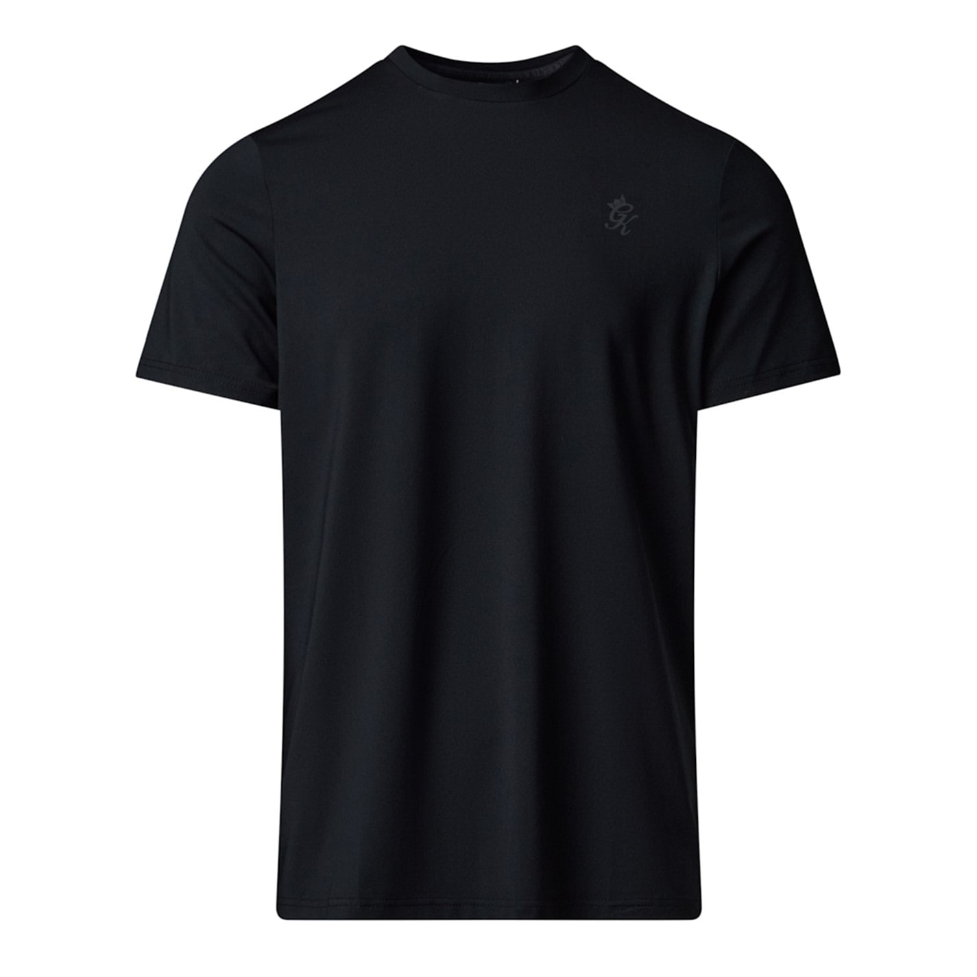 Gym King Black 6630578 Gym King Victory Performance Poly Tee - White - 1