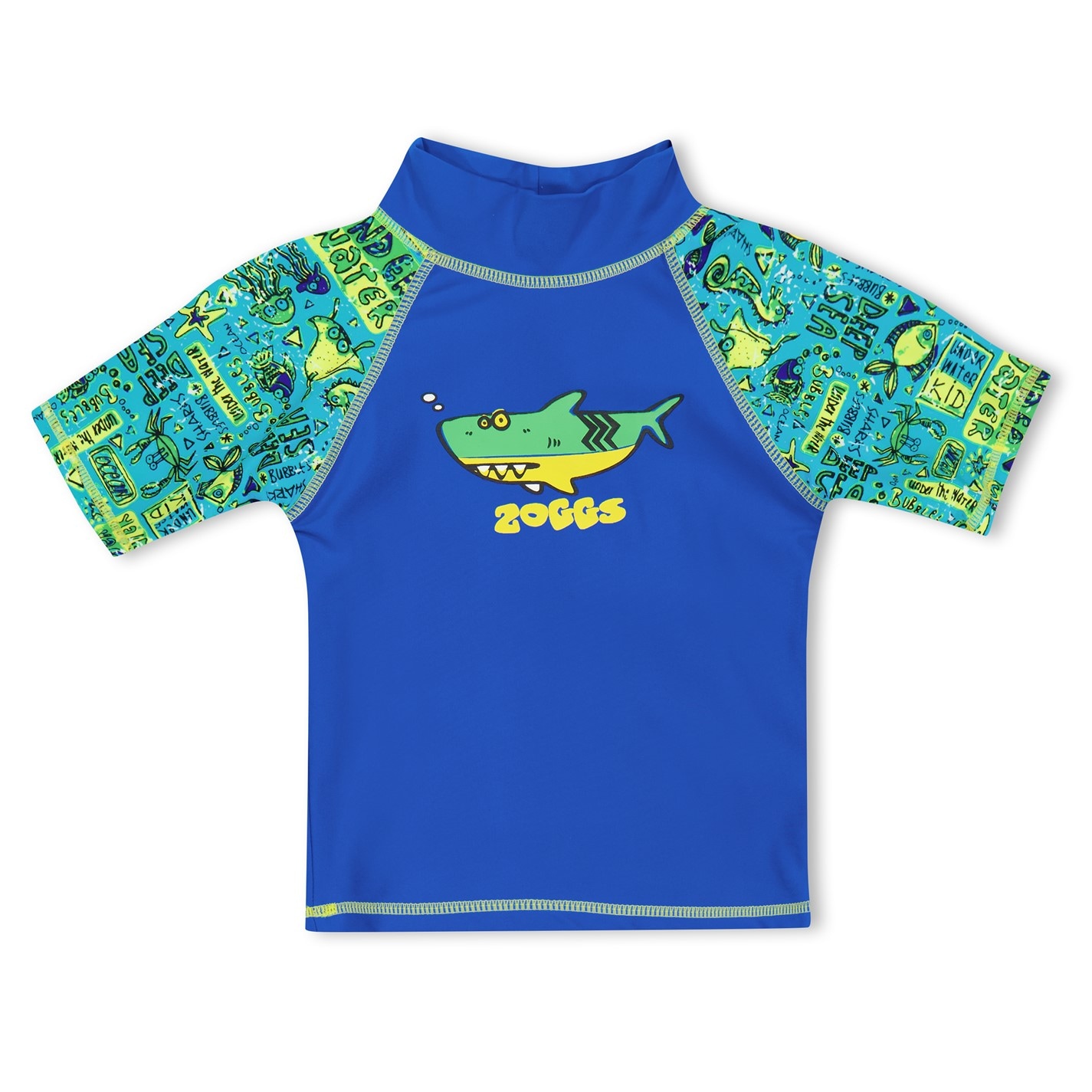 Tričko Zoggs Blue 5040109 Deep Sea Sun Top Juniors - 1