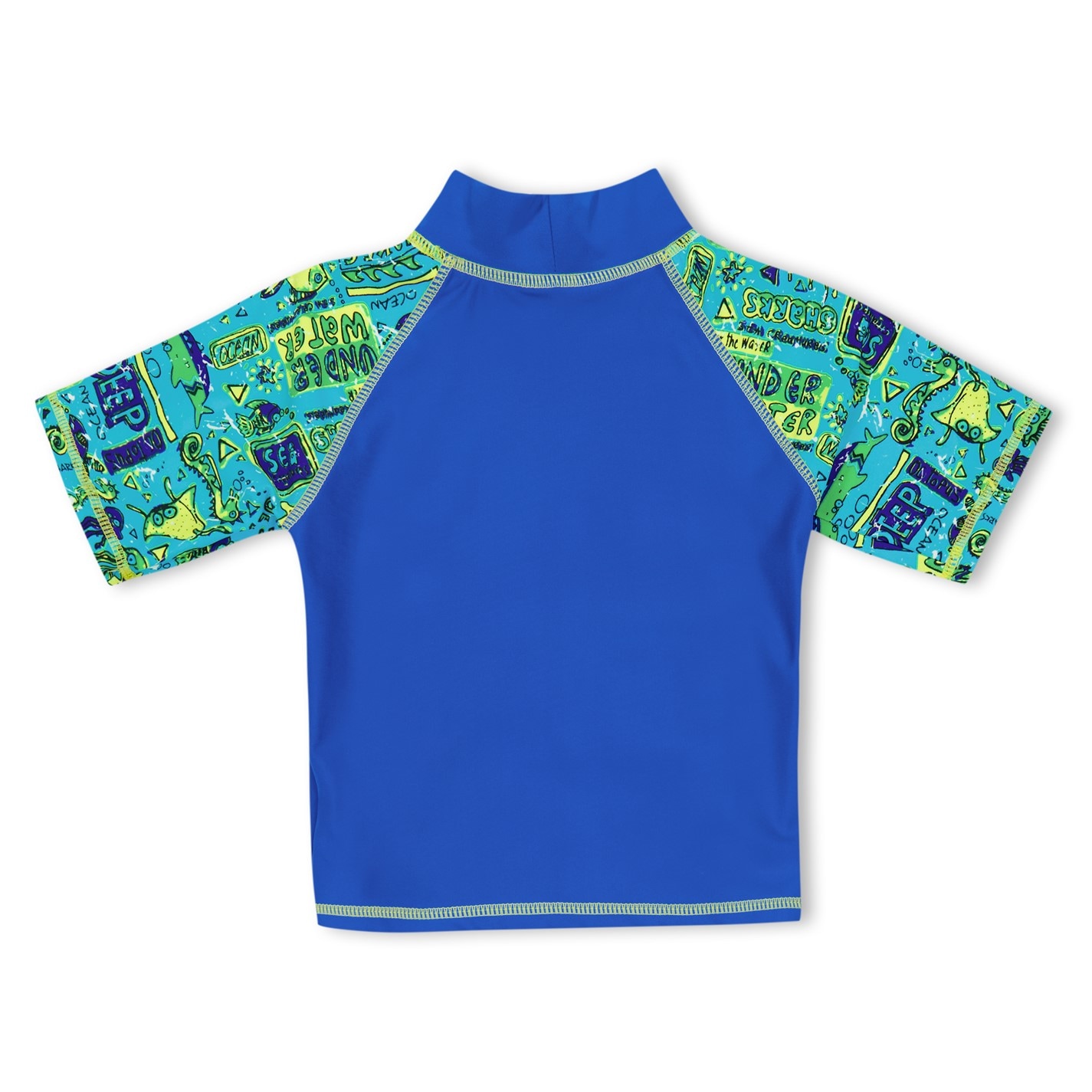 Tričko Zoggs Blue 5040109 Deep Sea Sun Top Juniors - 2