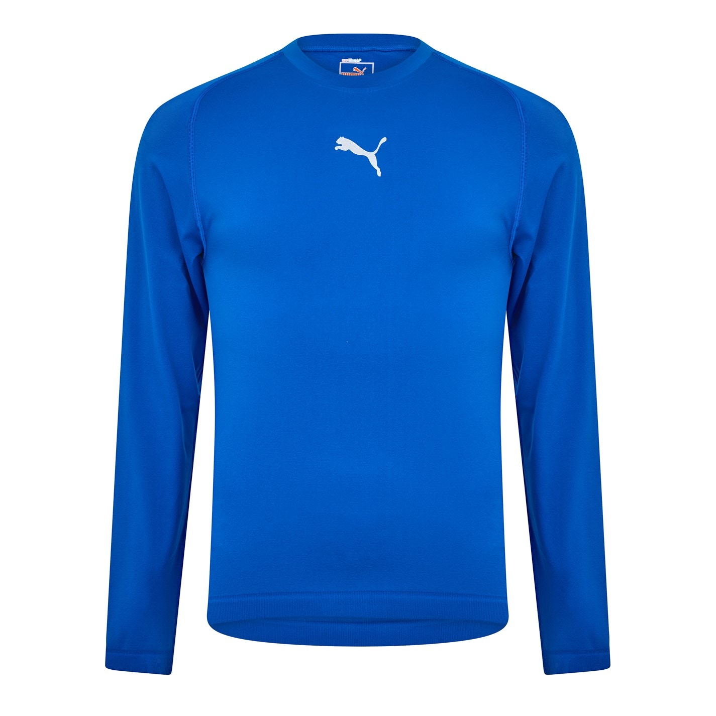 Puma Blue 434632 (F5) Roundneck Ls Shirt (Vent) Mens - 1