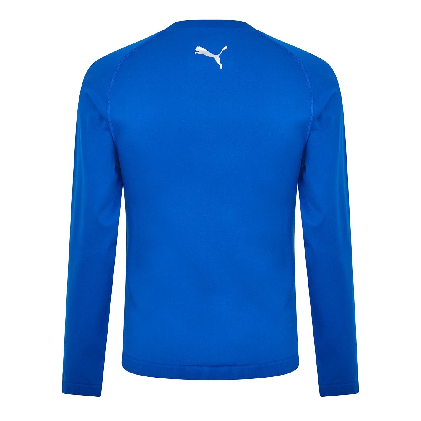 Puma Blue 434632 (F5) Roundneck Ls Shirt (Vent) Mens - 2