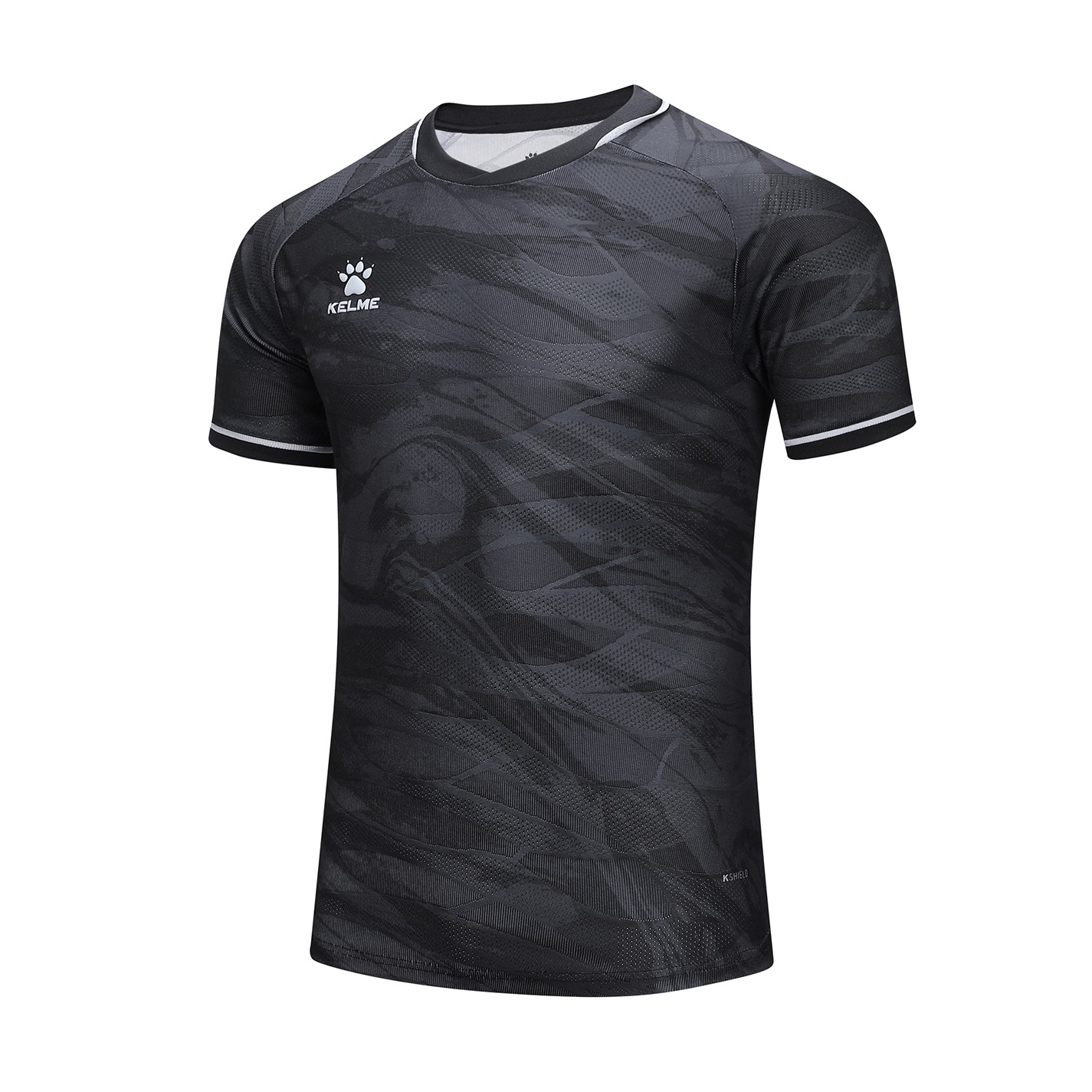 Tričko Kelme Black 5422150 SS Football Training Top - 1