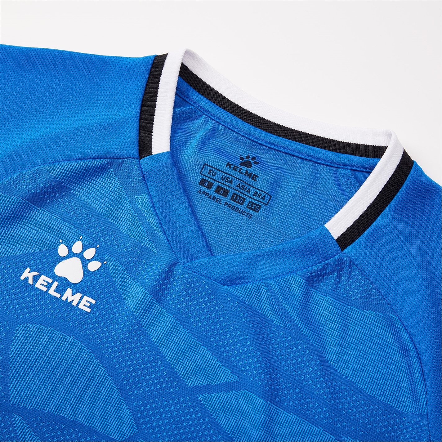Tričko Kelme Royal Sky Blue 6706902 SS Football Training Jersey - 4
