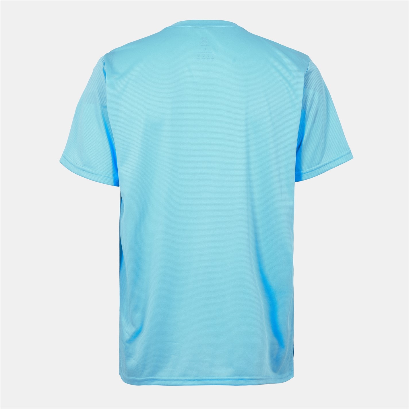 New Balance Sky Blue 8224044 Men's Short-Sleeve Performance Gym Top - 2