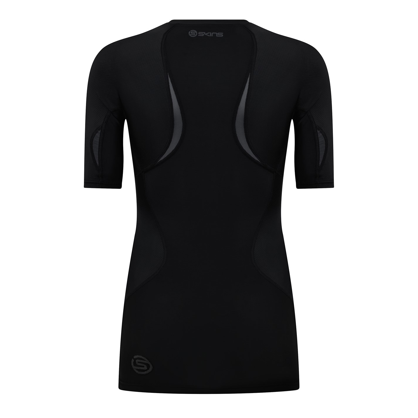 Skins Black 9698539 G400 Short Sleeve Mens - 2