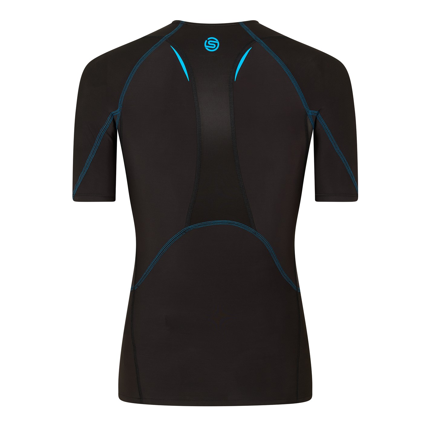 Skins Black 2484484 Ss Top Mens - 2