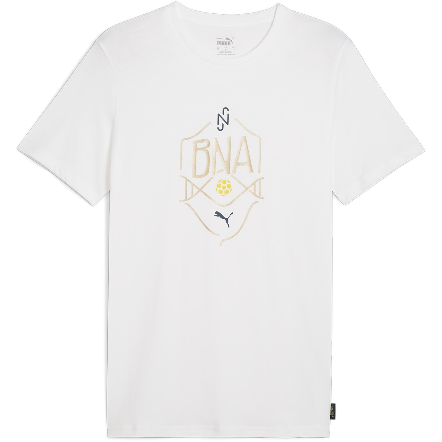 Tričko Puma Yellow 3947454 Neymar Jr BNA Logo T-shirt Adults - 1