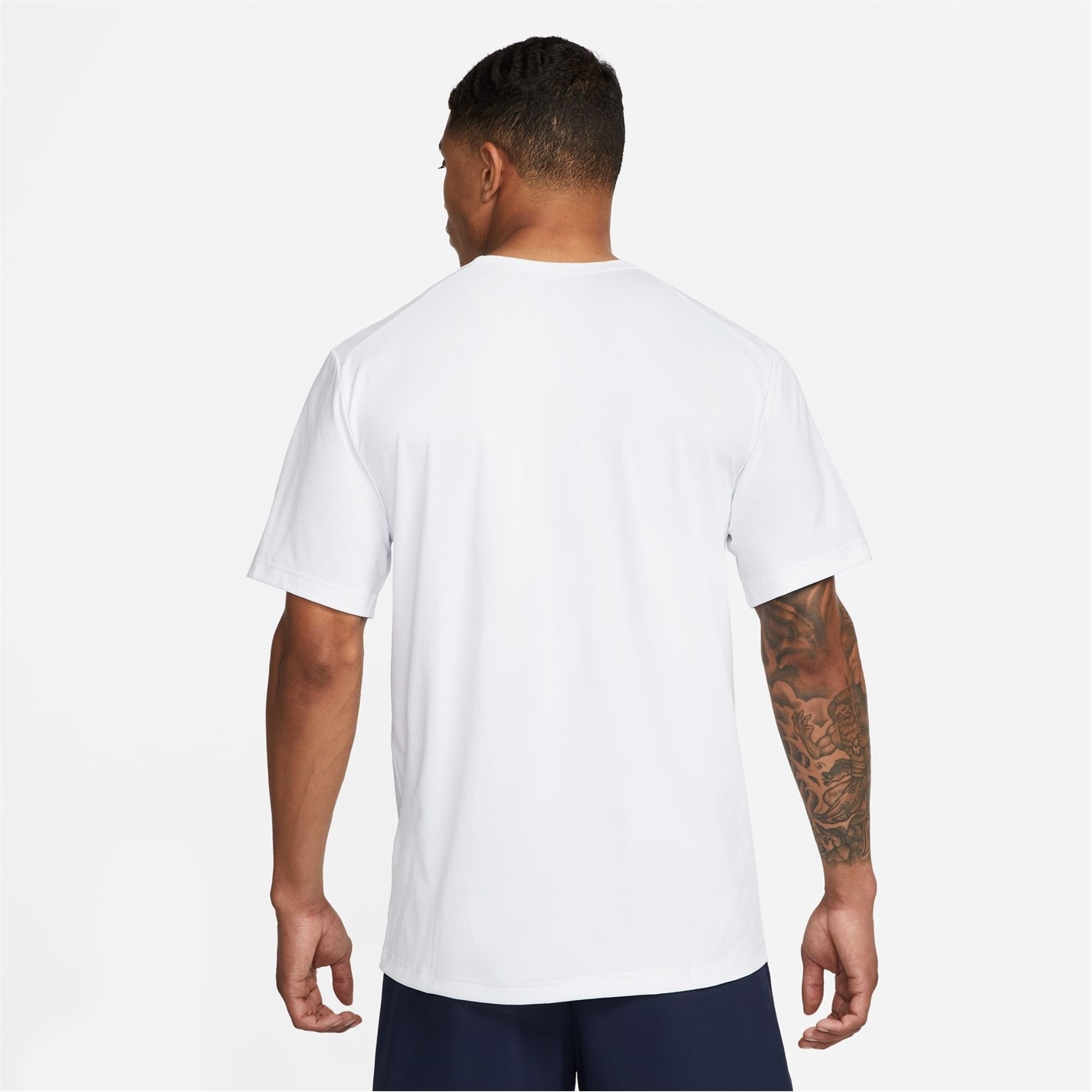 Tričko Nike White 2746455 Dri-FIT UV Hyverse Men's Short-Sleeve Fitness Top - 2