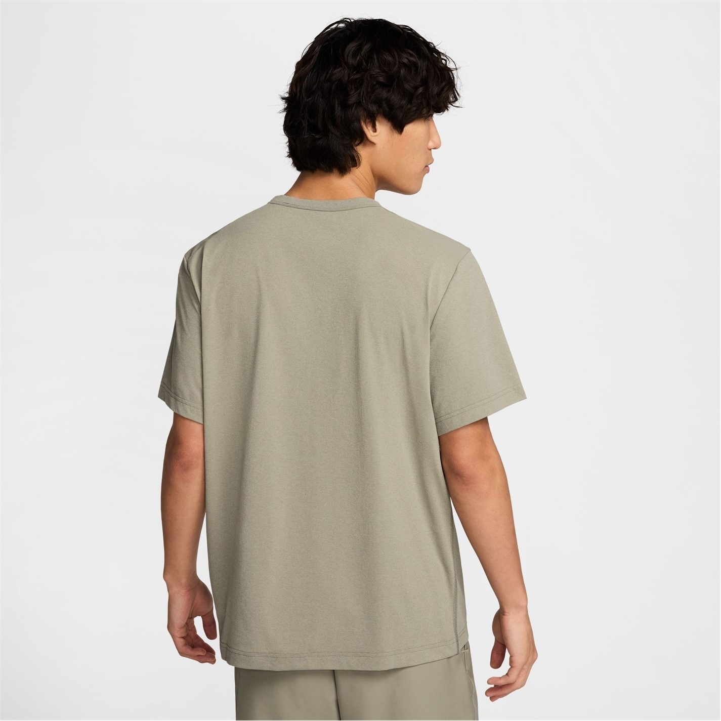 Nike Light Army 5657931 Dri-FIT UV Hyverse Men's Short-Sleeve Fitness Top - 2