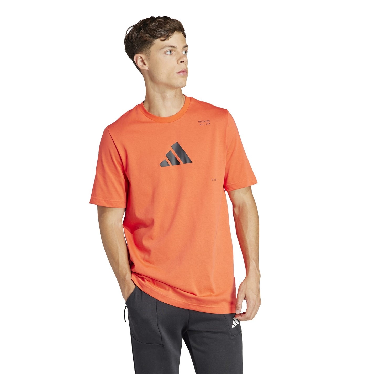Tričko adidas Bright Red 8636151 All-Gym Category Graphic T-Shirt Mens - 2