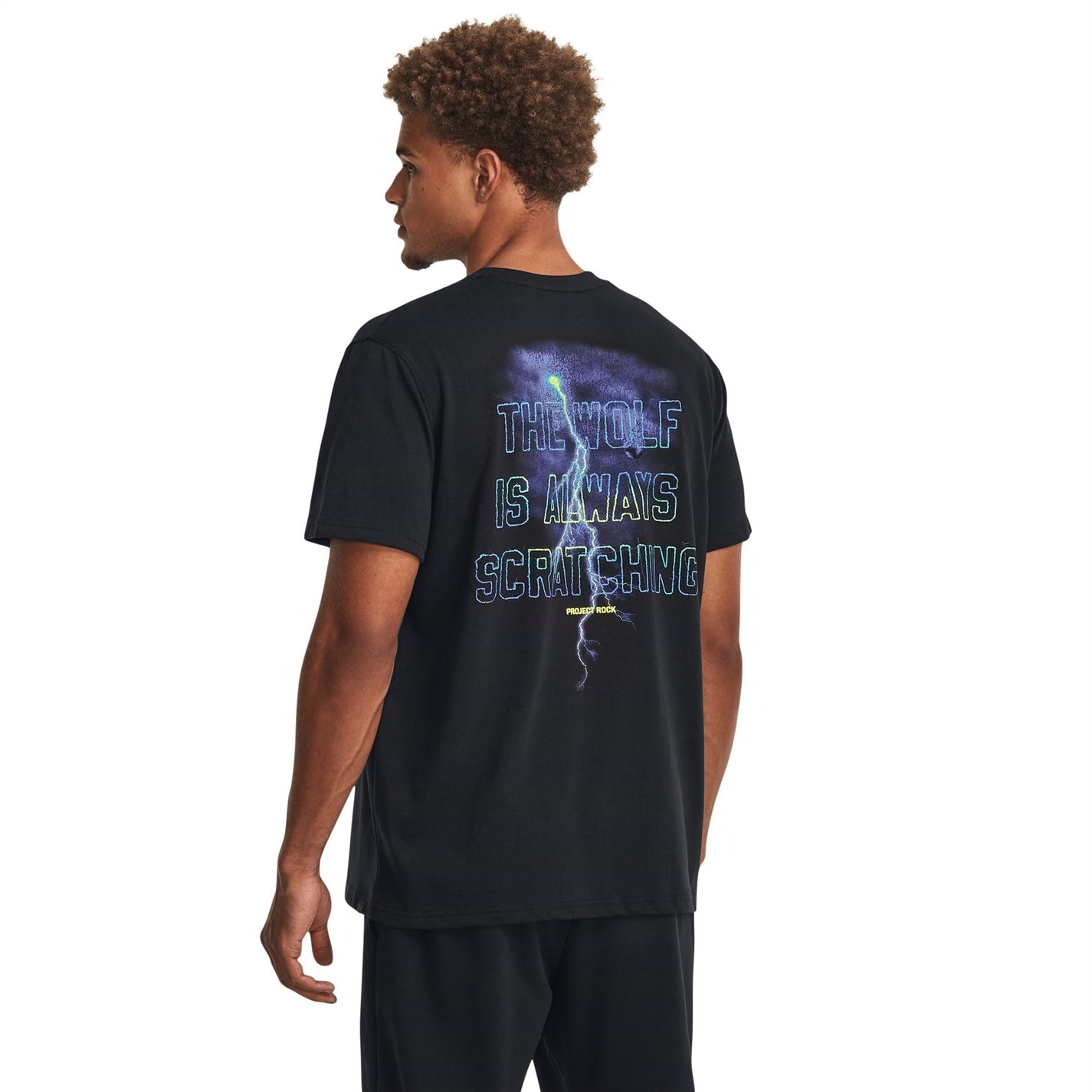 Tričko Under Armour Black 2010933 Men's Rock Night Short-Sleeve Performance Gym Top - 3
