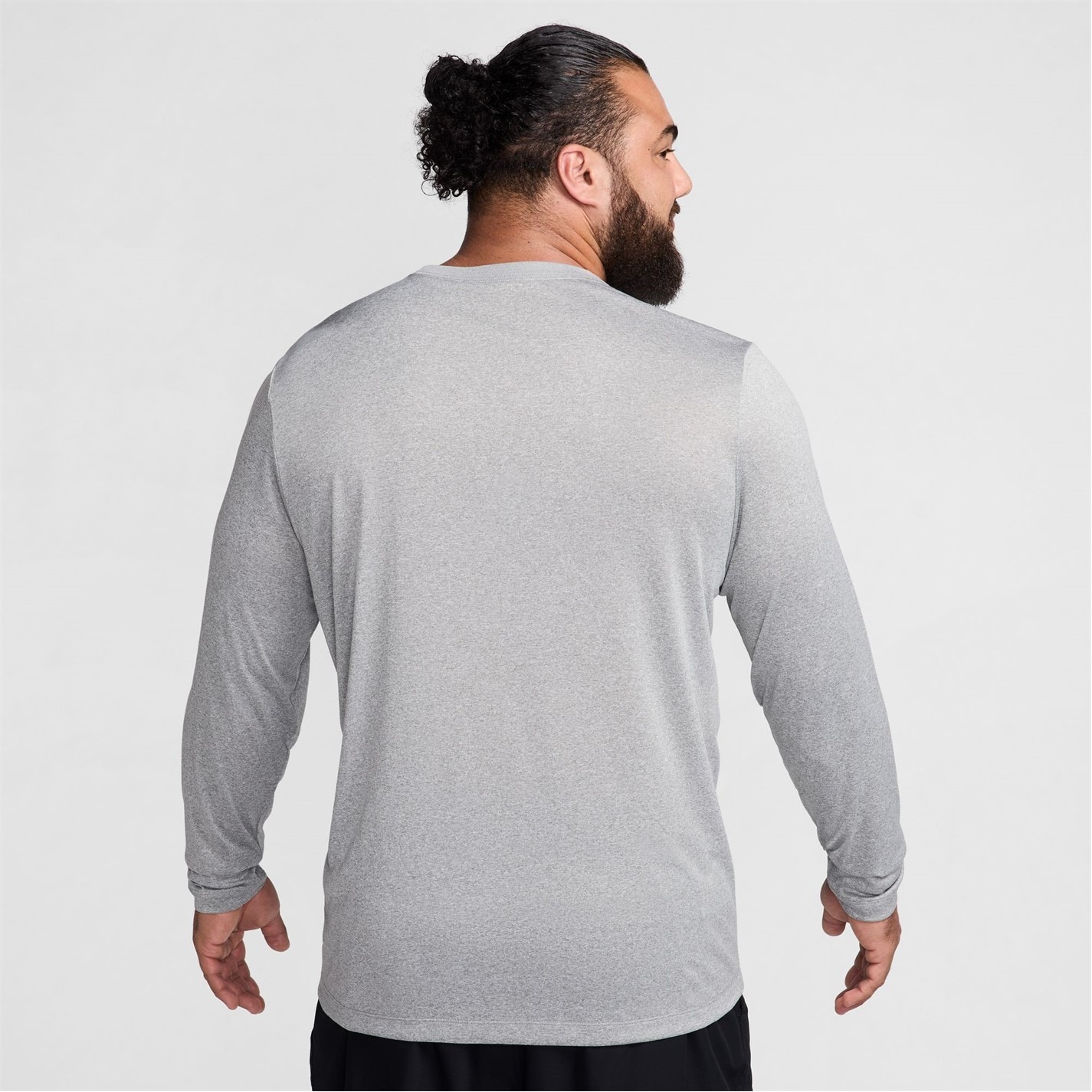 Tričko Nike Grey 8729205 Legend Long Sleeve T-shirt Mens - 6