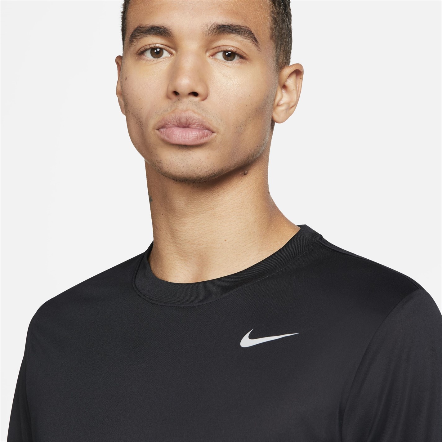 Tričko Nike Black 8292457 Legend Long Sleeve T-shirt Mens - 3