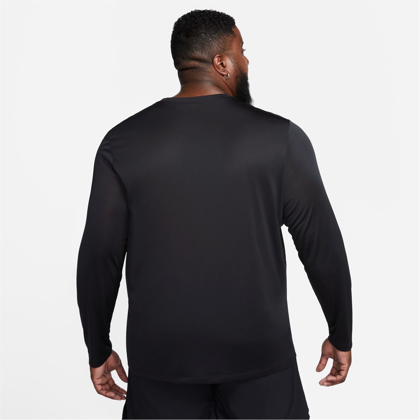 Tričko Nike Black 8292457 Legend Long Sleeve T-shirt Mens - 6
