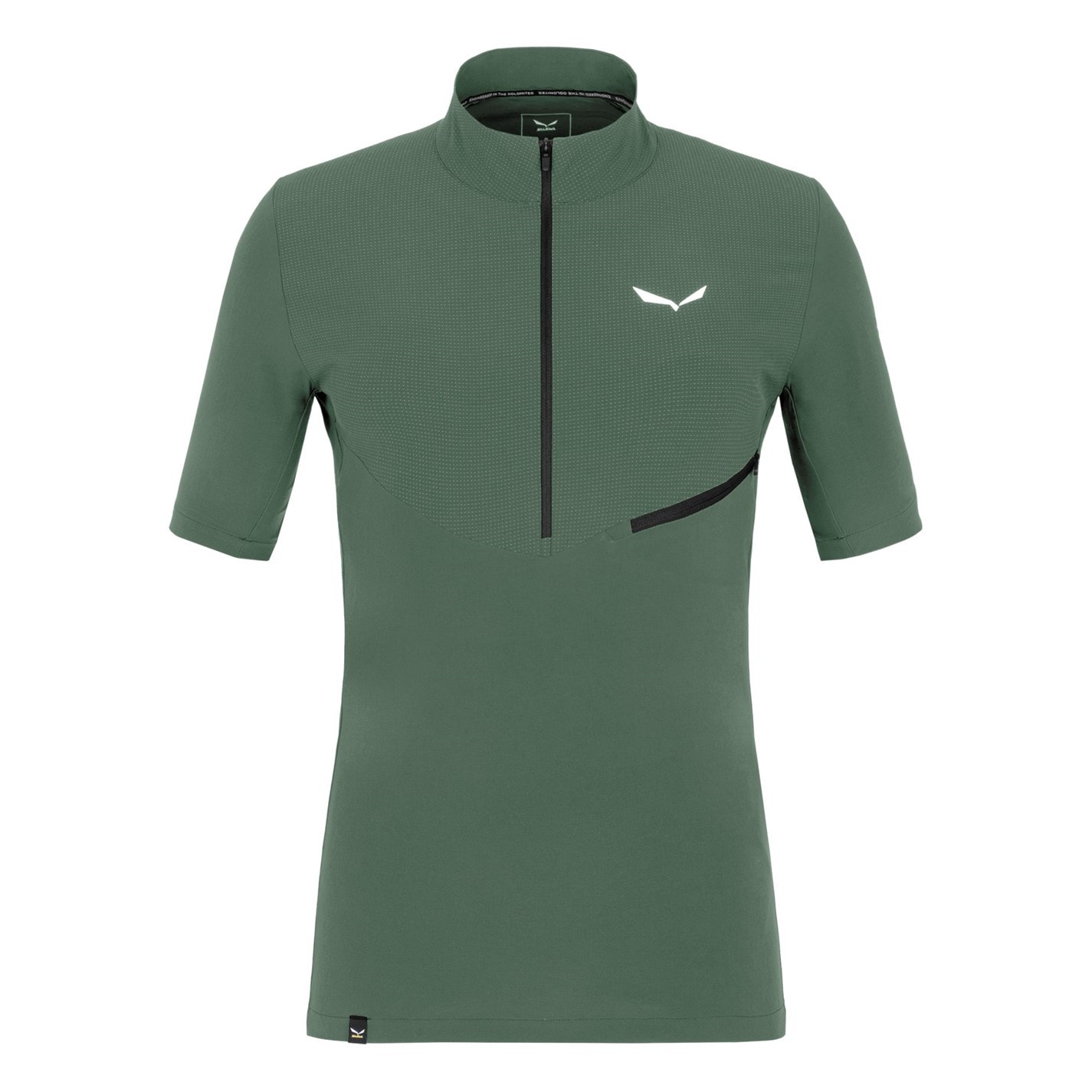 Tričko Salewa Raw Green 3099174 Men's Short-Sleeve Performance Gym Top - 1