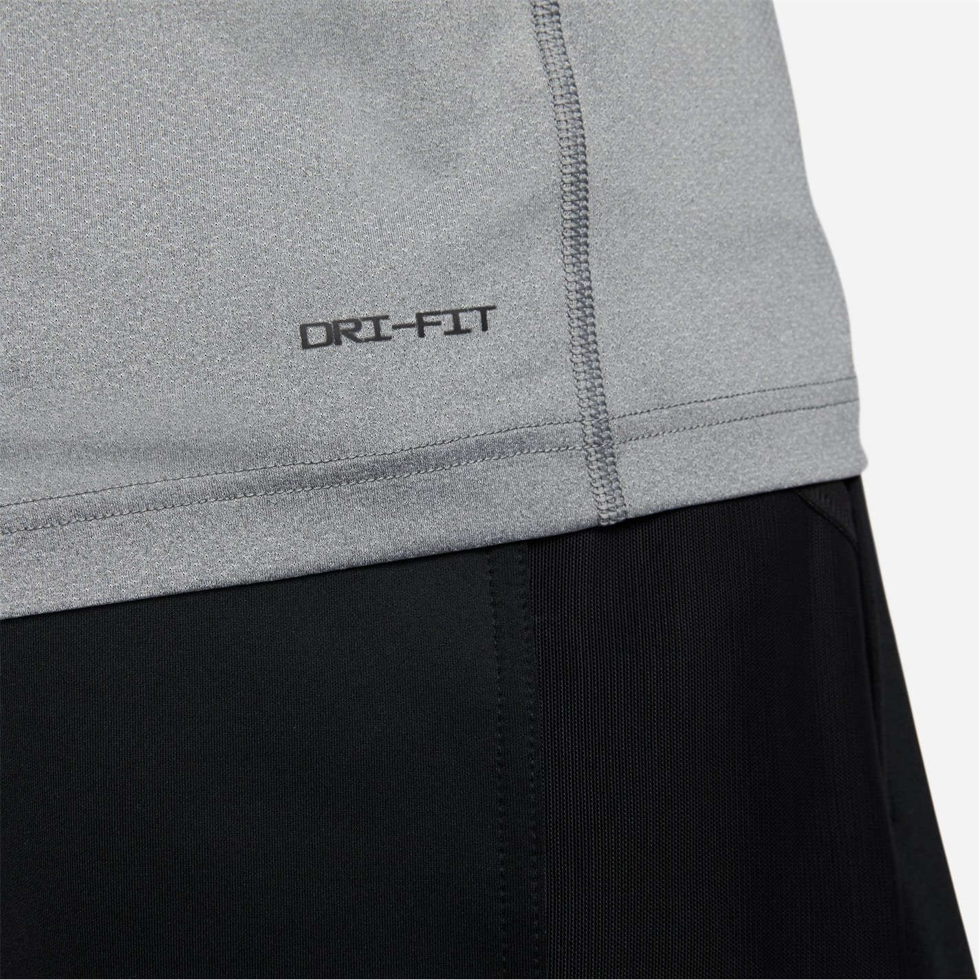 Tričko Nike Grey 6653336 Dri-FIT Ready Men's Short-Sleeve Fitness Top - 4