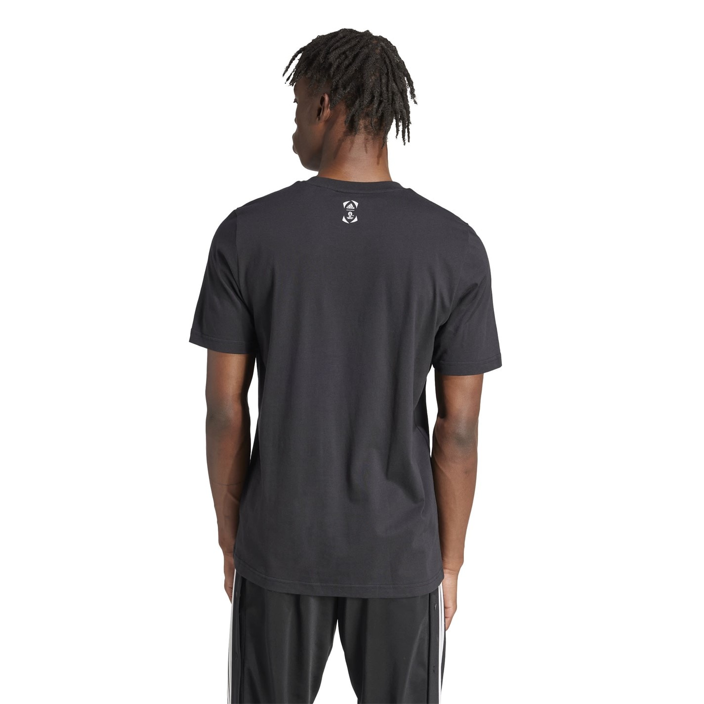 Tričko adidas Black 2887860 Euro 24 Official Emblem T-Shirt Mens - 3