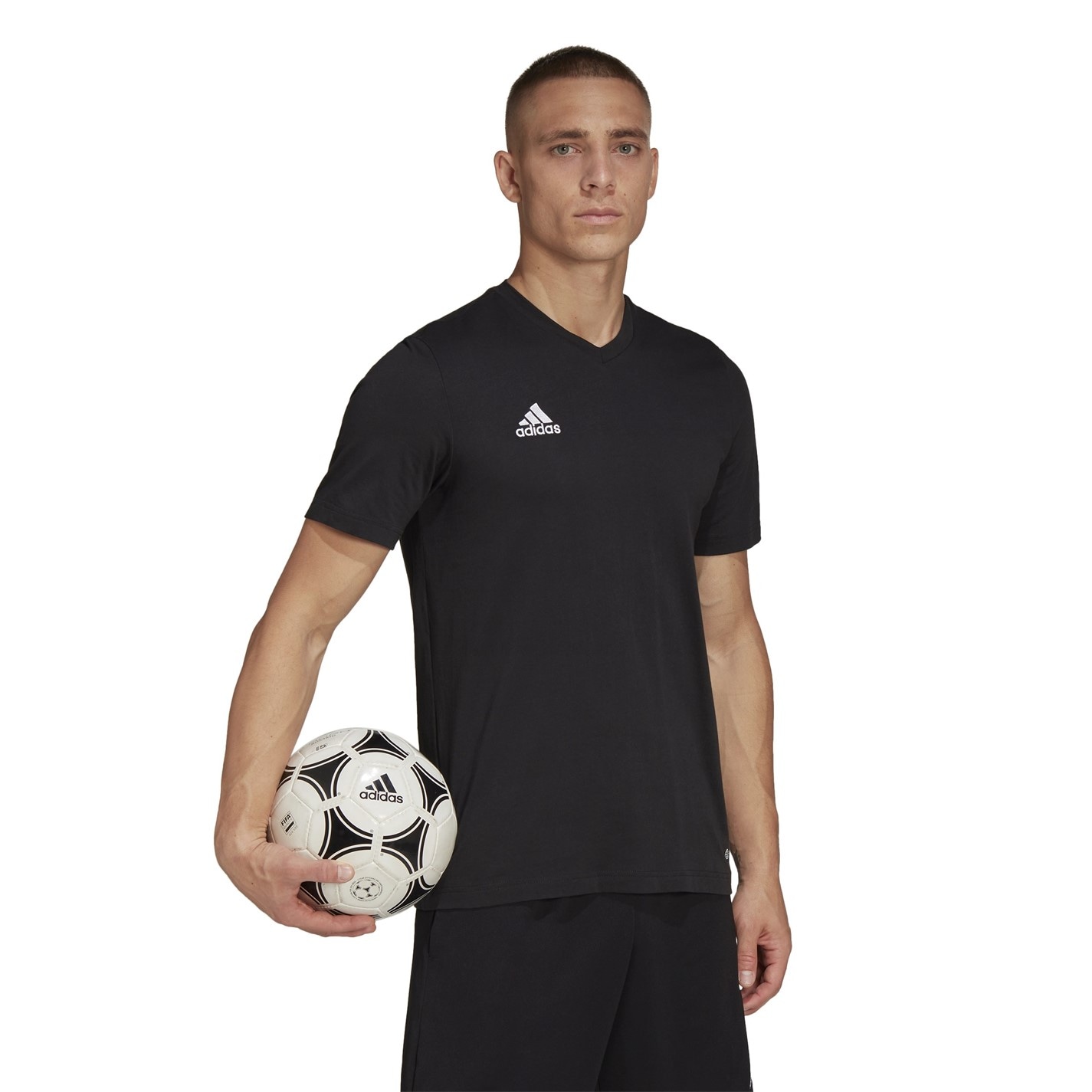 Tričko adidas Black 7666009 ENT22 T-Shirt Mens - 4