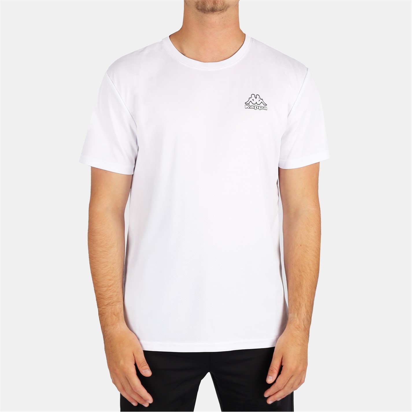 Tričko Kappa White 5489771 Quick Dry T Shirt Mens - 4