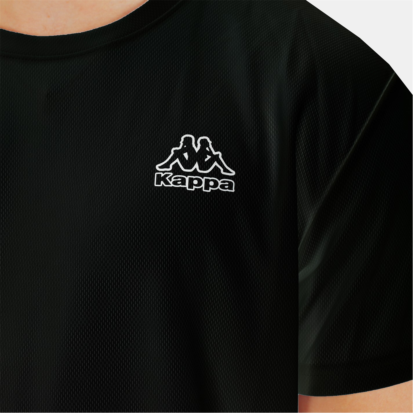 Tričko Kappa Black 2757468 Quick Dry T Shirt Mens - 7