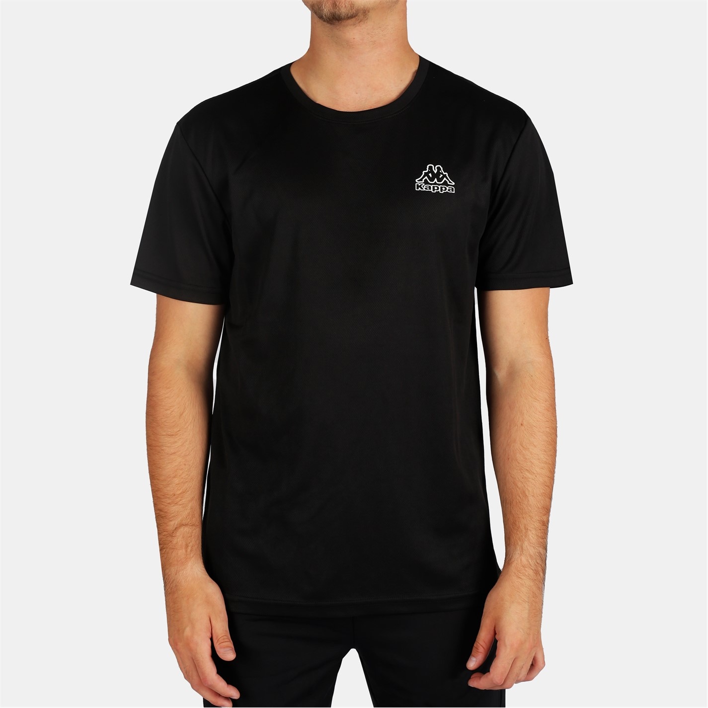Tričko Kappa Black 2757468 Quick Dry T Shirt Mens - 4